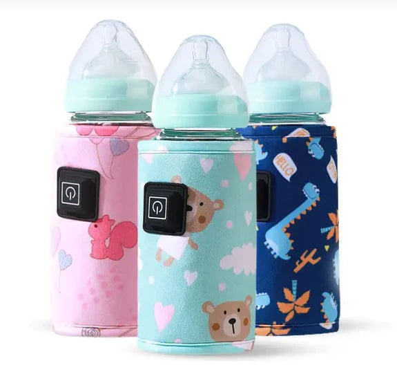 🍼 Portable Baby Bottle Warmer — Convenient & Safe Warming for On-the-Go Parents