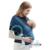 👶 Baby Sling Wrap – Lightweight & Stretchy Carrier for Active Parents