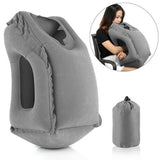 ✈️ Inflatable Travel Sleeping Cushion – Compact, Supportive, and Perfect for Pain-Free Travel