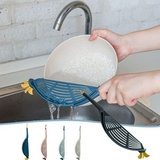 🍳 Multifunctional Drainer – Compact Strainer for Easy Noodles, Vegetables, and Pasta Draining