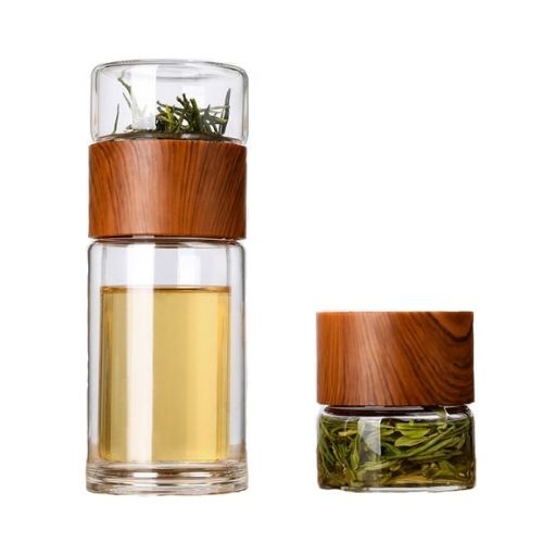 🍵 Portable Glass Tea Infuser – Brew & Enjoy Tea On the Go