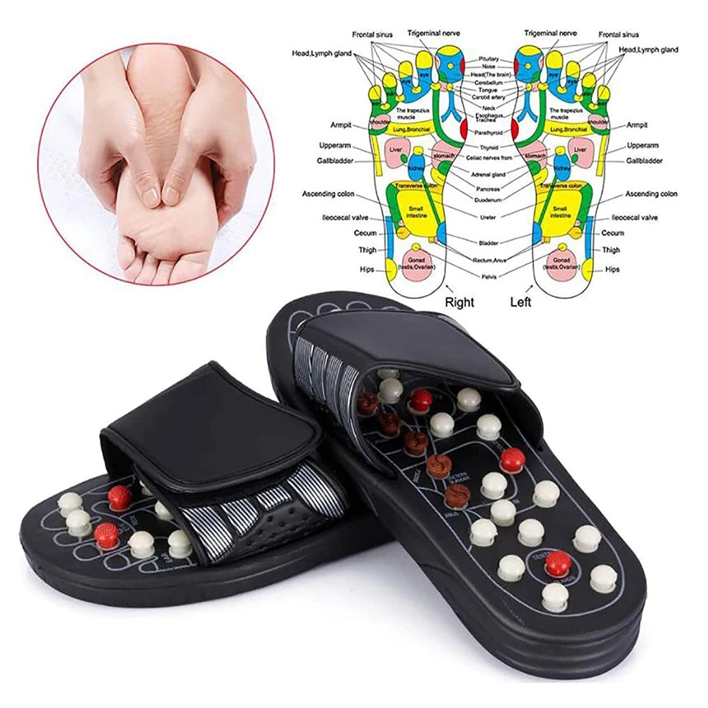 👣 Acupressure Slippers – Therapeutic Massage for Pain Relief & Relaxation