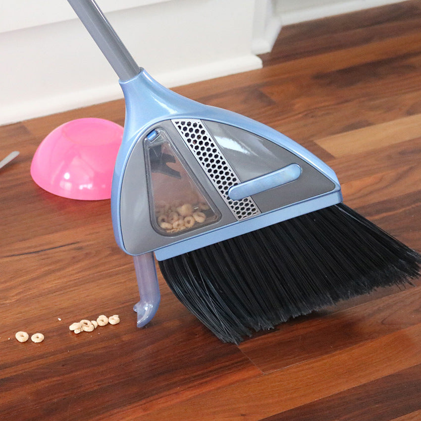 🧹 2-in-1 Cordless Sweeper – Ultra-Quiet Vacuum with Built-In Broom