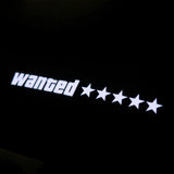 🎮 Wanted Level LED Car Sign – Inspired by GTA for Game Enthusiasts