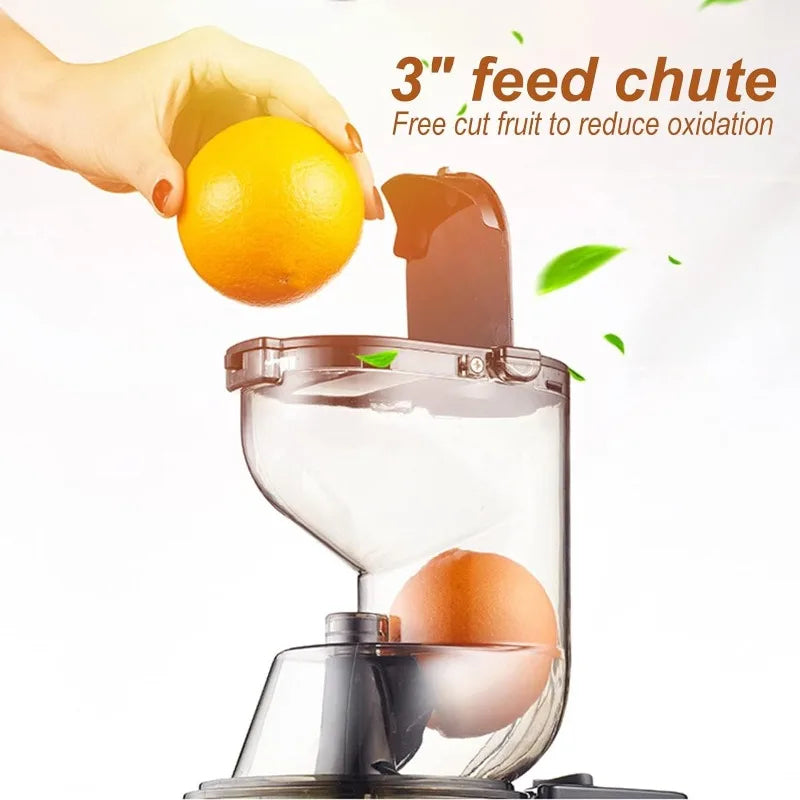 🥤 Masticating Juicer Machine — Pure Juice, Maximum Nutrition