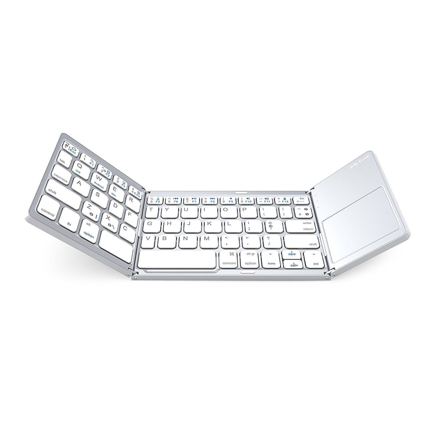 ⌨️ Foldable Bluetooth Keyboard — Compact, Durable & Multi-Touch Touchpad Equipped