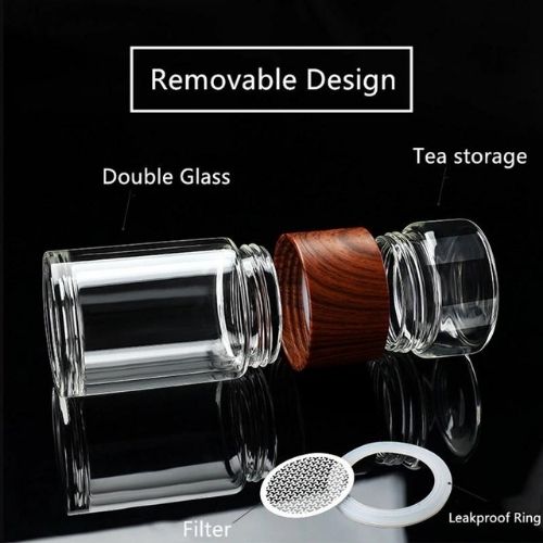 🍵 Portable Glass Tea Infuser – Brew & Enjoy Tea On the Go