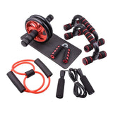 🏋️ Abs Roller Wheel Kit – 5-in-1 Fitness Set for Core, Strength & Cardio Workouts