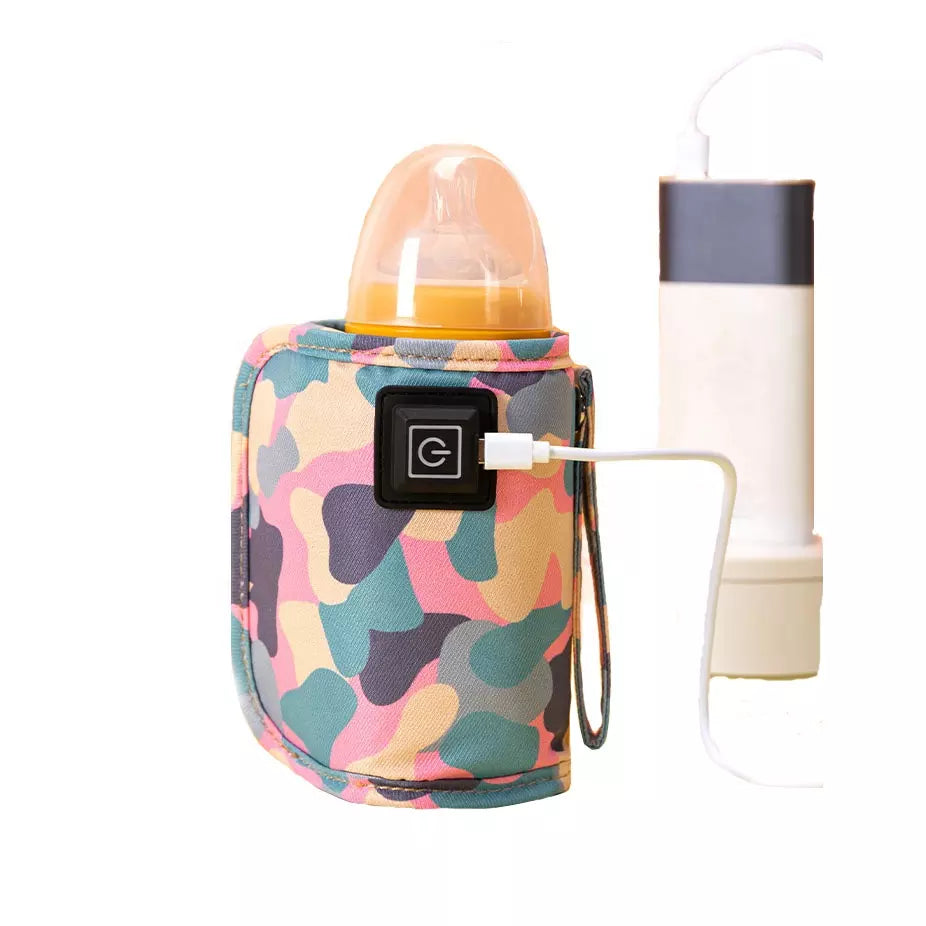 🍼 Portable Baby Bottle Warmer — Convenient & Safe Warming for On-the-Go Parents