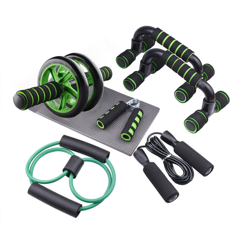 🏋️ Abs Roller Wheel Kit – 5-in-1 Fitness Set for Core, Strength & Cardio Workouts