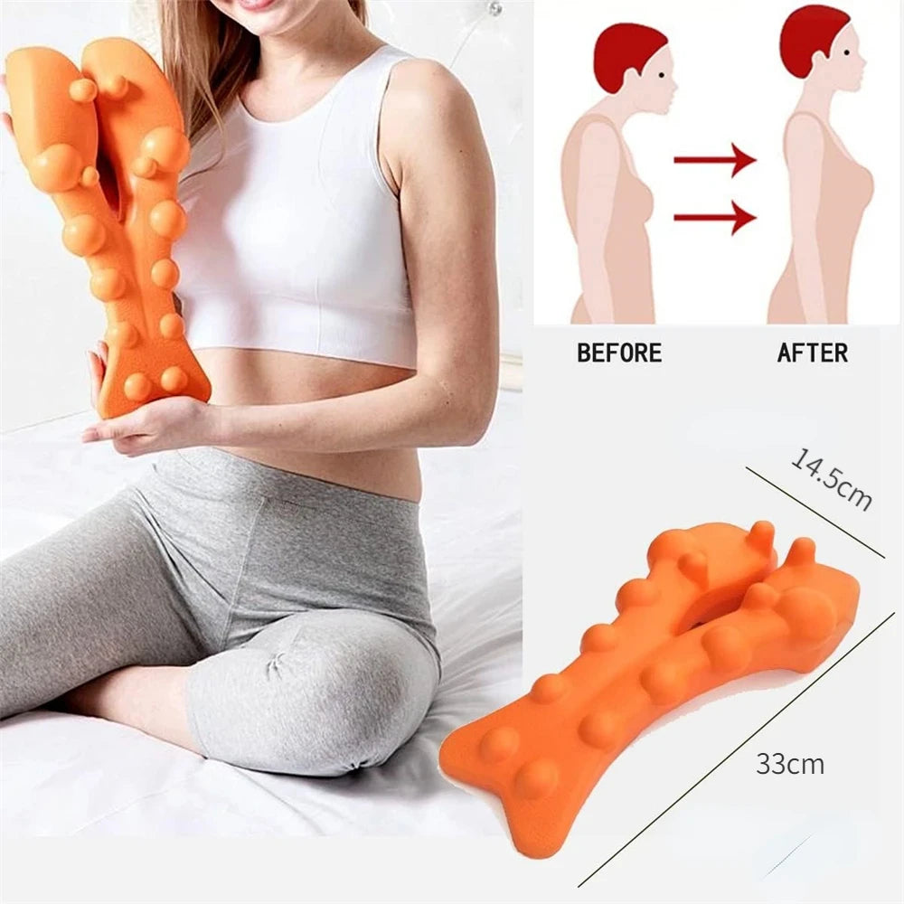 💆 Cervical Trigger Point Massager – Neck Stretcher & Pain Relief Therapy Tool