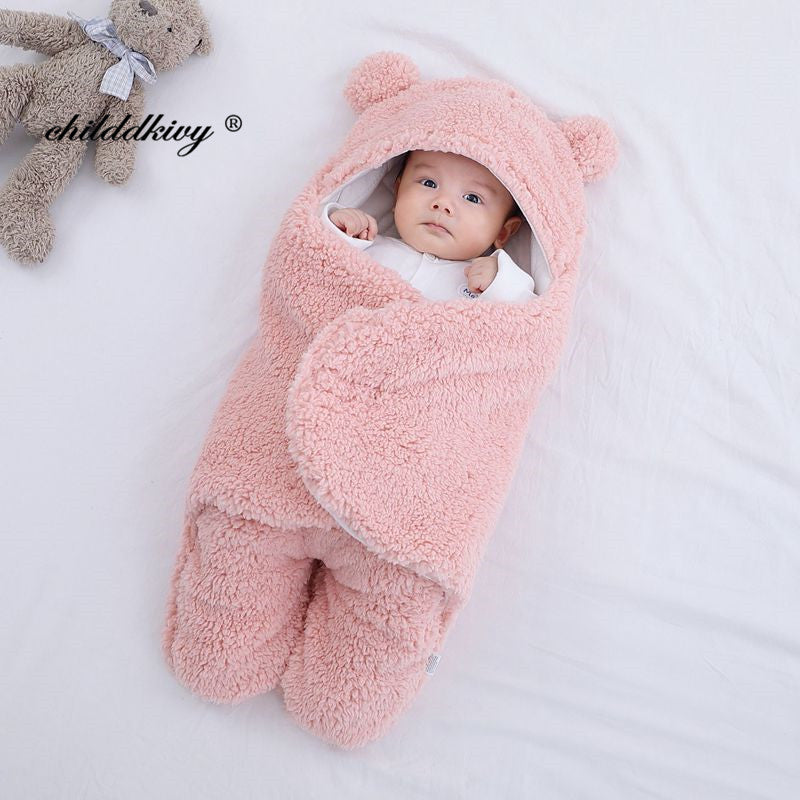 🍼 Baby Wrap Blankets – Ultra-Soft and Cozy Sleeping Bag for Newborns