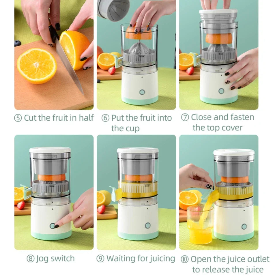 🍹 Portable Electric Juicer — Fresh Juice Anytime, Anywhere