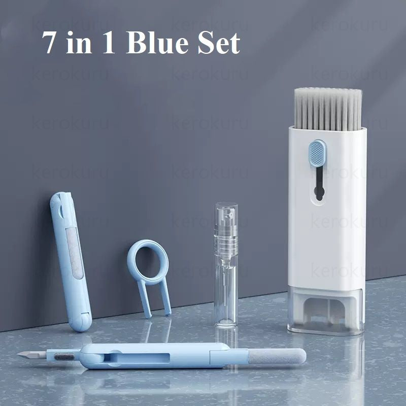 🧹 7 in 1 Multifunctional Cleaning Kit – Comprehensive Cleaning Solution for Electronics & Devices