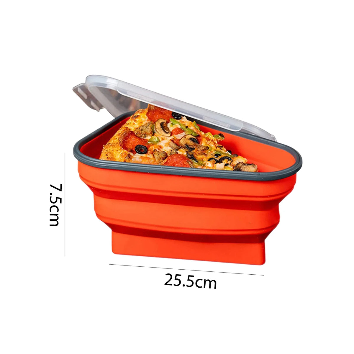 🍕 Silicone Pizza Pack Box – Reusable & Airtight Pizza Storage Solution