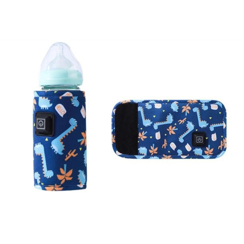 🍼 Portable Baby Bottle Warmer — Convenient & Safe Warming for On-the-Go Parents