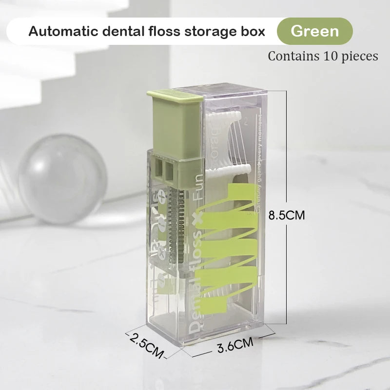 🦷 Dental Floss Dispenser – Compact and Travel-Friendly Oral Care