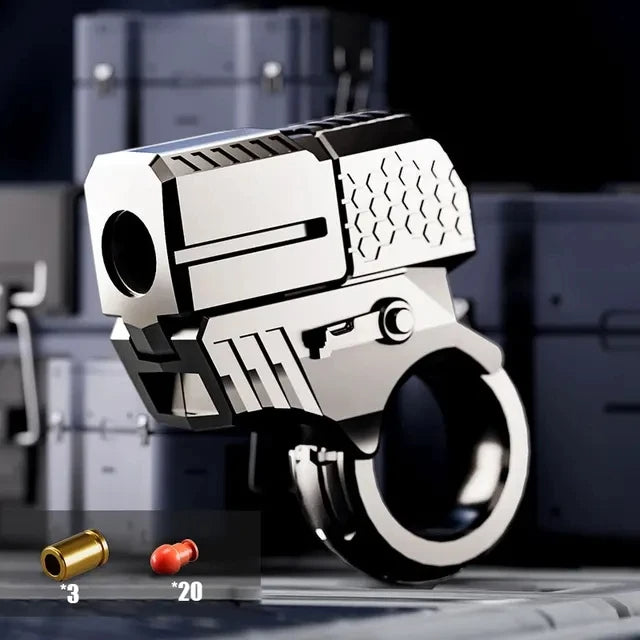 🔫 Ring Fidget Gun – Stress-Relieving Toy with EDC Alloy Durability