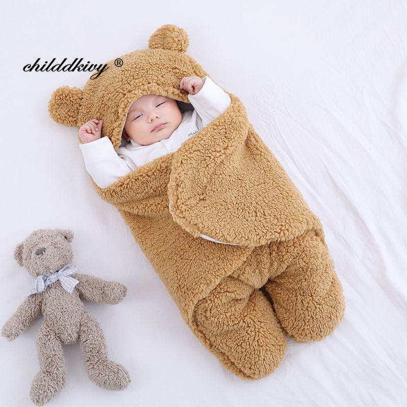 🍼 Baby Wrap Blankets – Ultra-Soft and Cozy Sleeping Bag for Newborns