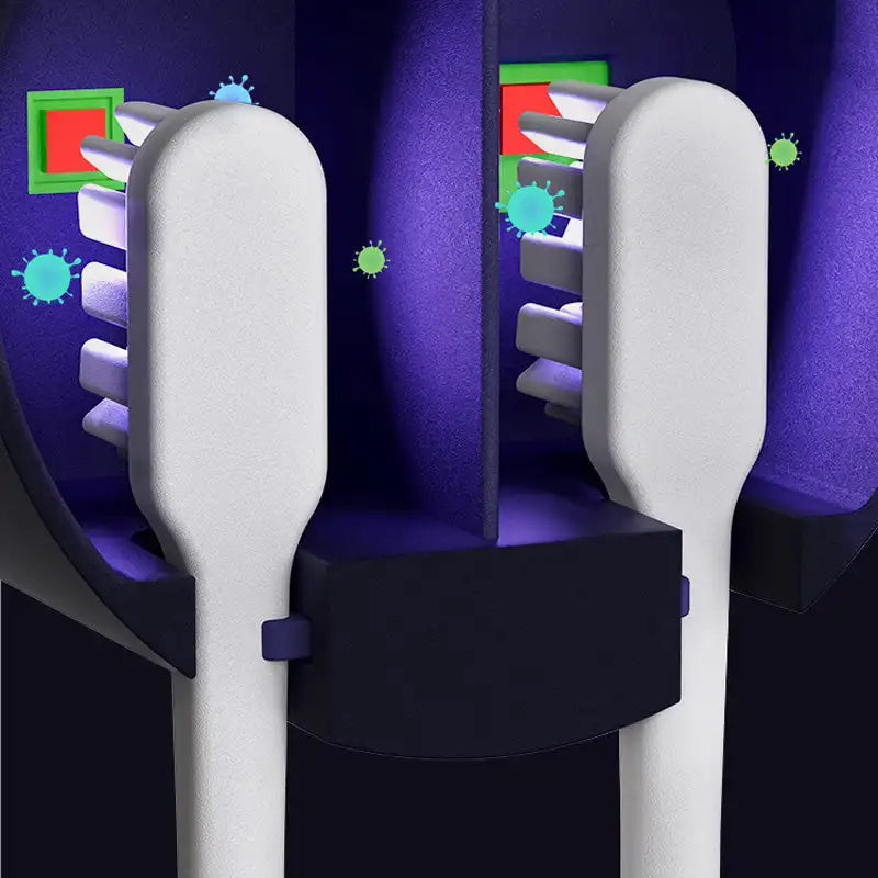 🦷 Toothbrush UV Cleaner – Advanced Germ-Free Solution with UV-C Cleaning & Air Drying